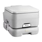 Portable Camping Toilet with Carry Bag – 3.2 Gal Waste Tank, Pressurized Flush, Leak-Proof RV Travel Toilet