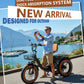 1350W Folding Electric Tricycle for Adults, 48V 15Ah Battery, 20"×4" Fat Tires, 7-Speed, Up to 50-Mile Range