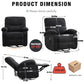 Power Lift Recliner Chair with Massage, 360° Swivel Rocker, 8-Point Vibration & Stand Assist for Adults