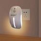 Plug-In LED Night Light, Motion Sensor, Dusk-to-Dawn Photocell, 15 Lumens, Warm White
