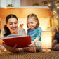9-Inch Bedside Table Lamp with Inline Switch and 3000K A15 LED Bulb