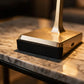 Rechargeable LED Square Table Lamp, Aluminum, 5200mAh Battery, USB-C Charging, Touch Dimming, IP54, Non-Slip Base