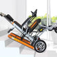 Foldable Electric Stair Climbing Wheelchair – 220 lb Capacity, 24V Battery & Detachable Design