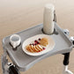 Adjustable Metal Rollator Walker with Table for Elderly Mobility Assistance