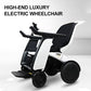 Heavy Duty Wide Folding Off-Road Electric Wheelchair for Adults
