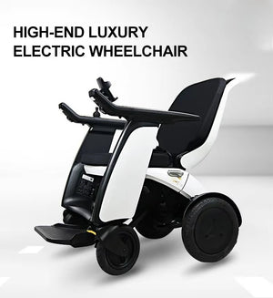 Heavy Duty Wide Folding Off-Road Electric Wheelchair for Adults
