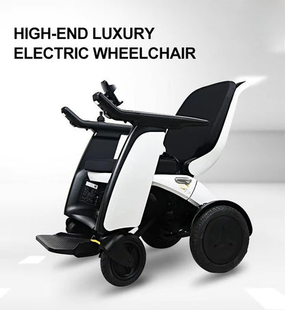 Heavy Duty Wide Folding Off-Road Electric Wheelchair for Adults