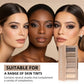 Neutral Nude Matte Eyeshadow Palette with 3 Brushes, Highly Pigmented Eye Makeup