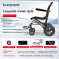 Ultra-Lightweight Foldable Ergonomic Portable Wheelchair for Seniors