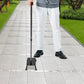 Adjustable Stair-Climbing Assist Cane with Half-Step Platform – Quad Base Walking Aid for Seniors