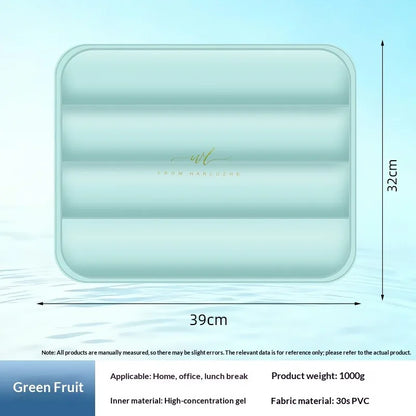 Cooling Gel Seat Cushion, Ergonomic Chair Pad for Office, Computer Desk, Car & Driver Seat, Long Sitting Comfort Support