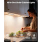 6-Inch Wireless LED Under Cabinet Light with Charging Station, Rechargeable Motion Sensor, 3 Color Temperatures & Dimmable Brightness