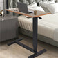 Large Rolling Overbed Table – Height Adjustable Bedside Laptop Desk, Mobile Hospital Bed Tray & Workstation
