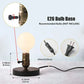 Vintage Industrial Bedside Table Lamp with E26 Socket and On/Off Switch