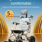 Ultra-Light Portable Folding Travel Wheelchair for Children and Elderly