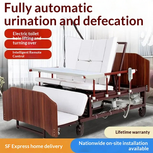 Smart Electric Automatic Medical Bed for Elderly with Turnover Function