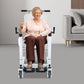 3-in-1 Patient Transfer Chair – Adjustable Shower & Commode Wheelchair for Home Care