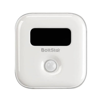 Solar Motion Sensor Night Light, 3000K Warm White, Magnetic Wall Mount or Tabletop, Indoor