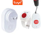 Wireless SOS Panic Button for Seniors – WiFi Caregiver Pager with Smart Life/Tuya App Alerts