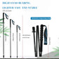 Ultra-Light T800 Carbon Fiber Foldable Trekking Pole – 5-Section Compact Hiking & Walking Stick