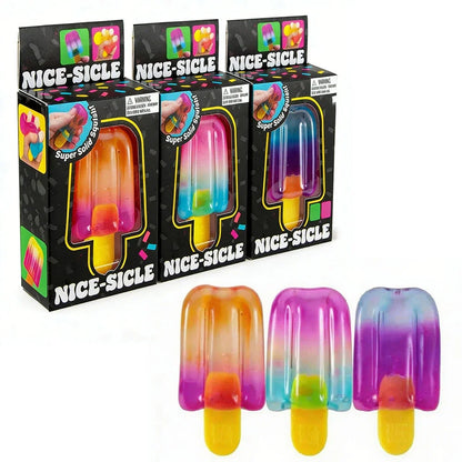 Ice Cream Squishy Toy, Slow-Rising Sensory Squeeze Fidget & Birthday Party Favor