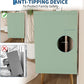 2-Drawer Nightstand with Charging Station & LED Light, 2 USB-A Ports, AC Outlet, Open Shelf & Fluted Drawers for Bedroom
