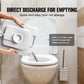Portable Camping Toilet with Pressurized Flush – Leak-Proof & Odor-Reducing Porta Potty for RV, Travel & Outdoor Use