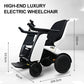 Heavy Duty Wide Folding Off-Road Electric Wheelchair for Adults
