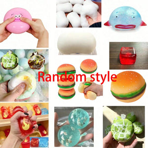 Food-Shaped Squishy Surprise Blind Box, Soft Sensory Squeeze Fidget Toy Set for Kids, Teens & Adults