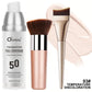 Mineral Powder Foundation Spray Gun Set, Moisturizing Concealer Makeup Kit