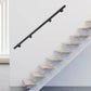 Stainless Steel Stair Handrail – 72" Modern Rectangle Stair Railing, 200 lbs Capacity, Indoor & Outdoor