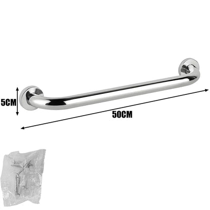Stainless Steel Safety Grab Bar – Rust-Resistant Bathroom Support Handrail, Multiple Sizes