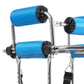 8-Wheel Rollator Walker with 6 Locking Brakes – Adjustable Standing Support Walker, 220 lbs Capacity