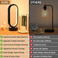 Modern Oval LED Table Lamp, Dimmable with 3 Color Temperatures, USB Powered Bedside Ring Light