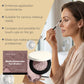 Rose Gold Shimmer Eyeshadow Palette, Natural Glow Eye Makeup, Portable Compact for Travel