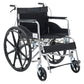 Folding Manual Wheelchair Lightweight Home Hospital Disabled Elderly Mobility Portable Wheelchair