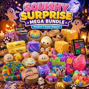 1-Piece Random Squishy Squeeze Toy, Sensory Fidget for Kids & Adults, Party Favor & Classroom Prize