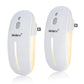 Plug-In LED Night Light, Motion Sensor, Dusk-to-Dawn Photocell, 15 Lumens, Warm White