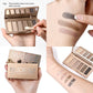 Matte Nude Eyeshadow Palette with Makeup Brush Set, Natural Shades, Highly Pigmented Blendable Waterproof Eye Makeup
