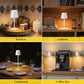 Cordless Rechargeable Table Lamp, 5000mAh Battery, 3 Light Colors, Stepless Dimming and Touch Control