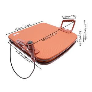 Electric Power Seat Lift Assist Cushion – Adjustable 35° Portable Lifting Chair Aid with PU Cover, 220 lb Capacity for Seniors & Adults