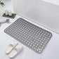 Non-Slip Shower Mat, Cushioned Bathroom Bath Mat with Quick Drainage Holes, Anti-Slip Floor Mat, Easy Installation