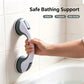 No-Drill Suction Shower Grab Bar – Non-Slip Bathroom Safety Support Handle