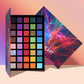 40 Color All-Purpose Eye Shadow Plate with Brush Set, Matte Pearlescent Flash Combination, from Daily Commuting to Party Makeup, Unlock Versatile Makeup, a Must for Holiday Gifts