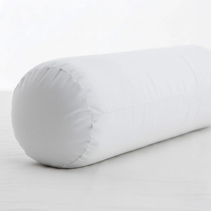 Premium Round Bolster Pillow Insert 6 × 16 in – Soft Polyester Cylinder Cushion for Bed, Sofa, Couch & Decorative Lumbar Support