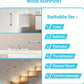 Stainless Steel Bathroom Grab Bar – Slip-Resistant Safety Handrail for Shower, Bathtub & Toilet Support