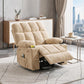 350 lb Massage Recliner Chair with Heat, Full-Body Vibration Massage, Cup Holders & Terry Cloth Upholstery