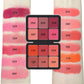 12-Color Cream Blush Palette, Matte & Shimmer Finishes, Blendable Long-Lasting Cheek Color
