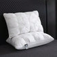 2-Pack Deluxe Bed Pillows, Soft Fluffy Down Alternative Sleeping Pillows with Support for Side Sleepers, White