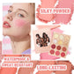76/91/117-Color Eyeshadow Book Palette, Matte Shimmer & Glitter, Highly Pigmented, Long-Lasting Eye Makeup
